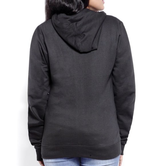 Black Organic Cotton Hoodie by Do U Speak Green - Picture 4 of 5